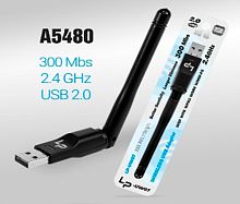wi-fi адаптер lp-uw07 usb wi-fi 300 mbs беспроводной адаптер донгл с антенной mtk7601  фото