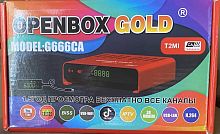 цифровой спутниковый ресивер hd openbox g666ca dvb-s/s2/t2-mi слот для карты, поддержка 3g модема  фото