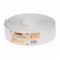 кабель cadena   rg 6 sat высокого качества   белый  за 1метр  фото