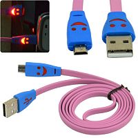 кабель usb орбита bs-3062 (microusb) 1м led /20/1000  фото