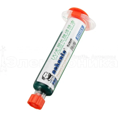 паста паяльная mechanic v3s35 (217с,20г) высокотемпературная бессвинцовая  фото