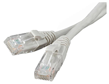 патчкорд utp rj45 cat 5e ripo 25 м (серый) литой 4пары шнур rj45-rj45 д/соединения сетевых устройств  фото