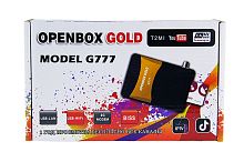 цифровой спутниковый ресивер hd openbox g777 dvb-s/s2 /t2-mi слот для карты, usb поддержка 3g модема  фото